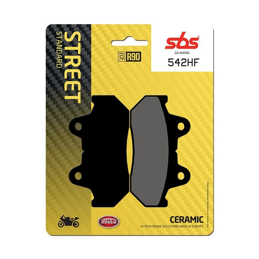 SBS Street Standard Ceramic Brake Pads - Rear