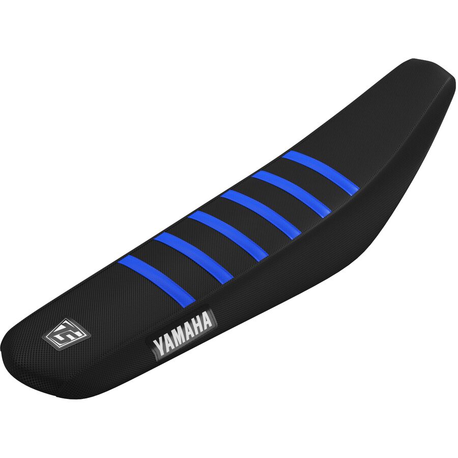  Throttle Syndicate Factory Issue Grip Seat Cover - Black/Black/Blue Ribs, Standard - $69.99 at Motosport