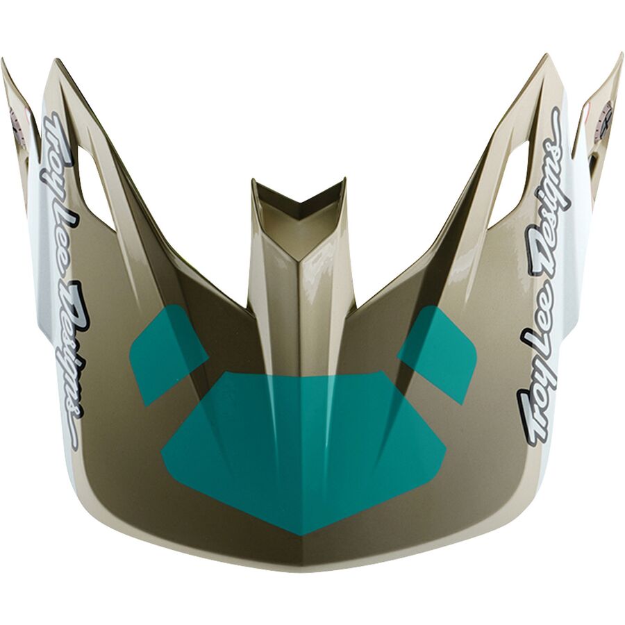 Troy Lee Designs 2025 SE5 Composite Visor - Optic - White