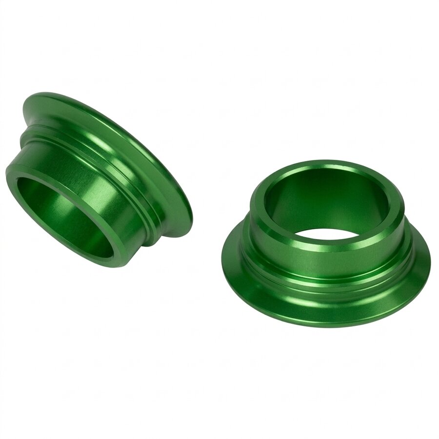 Turner Performance Products Billet Wheel Spacers - Green, Rear