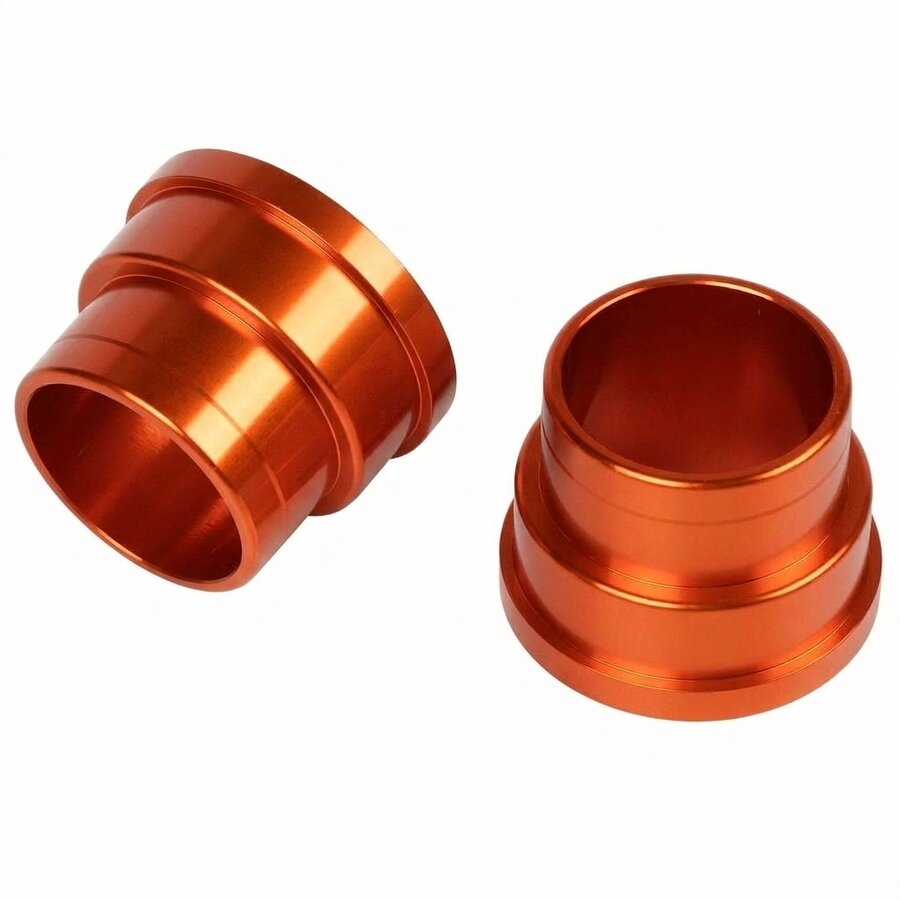 Turner Performance Products Billet Wheel Spacers - Orange, Front