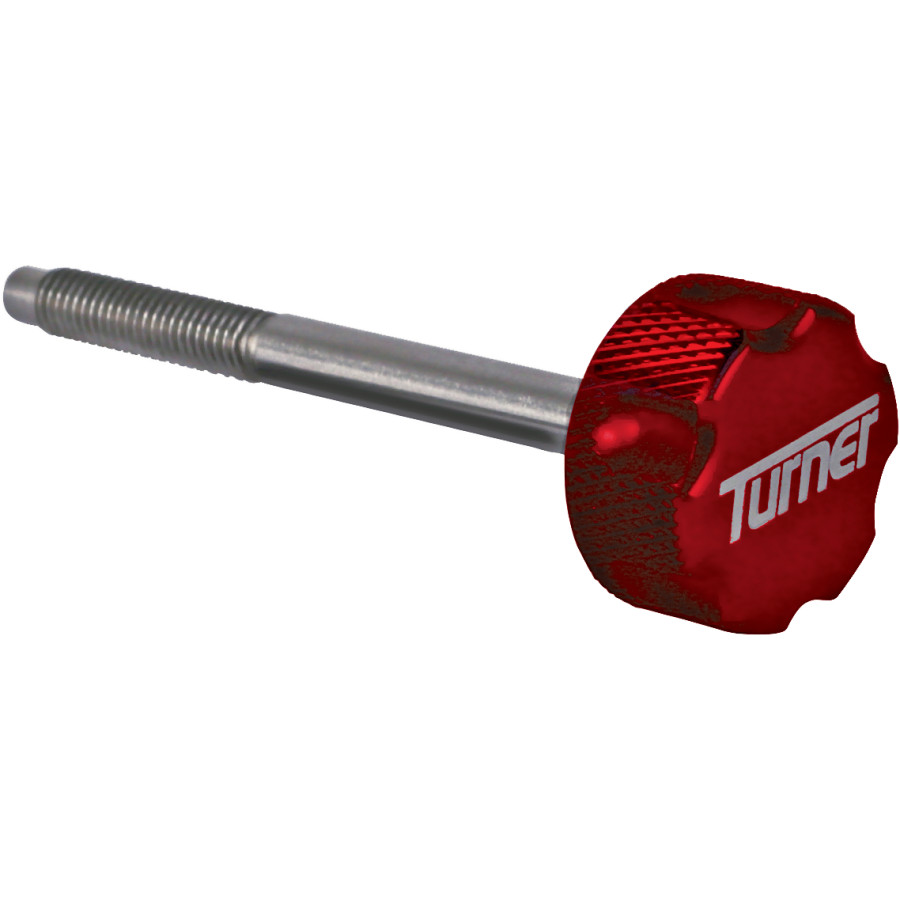  Turner Performance Products Billet Air Filter Bolt - Red, 48mm - $19.99 at Motosport