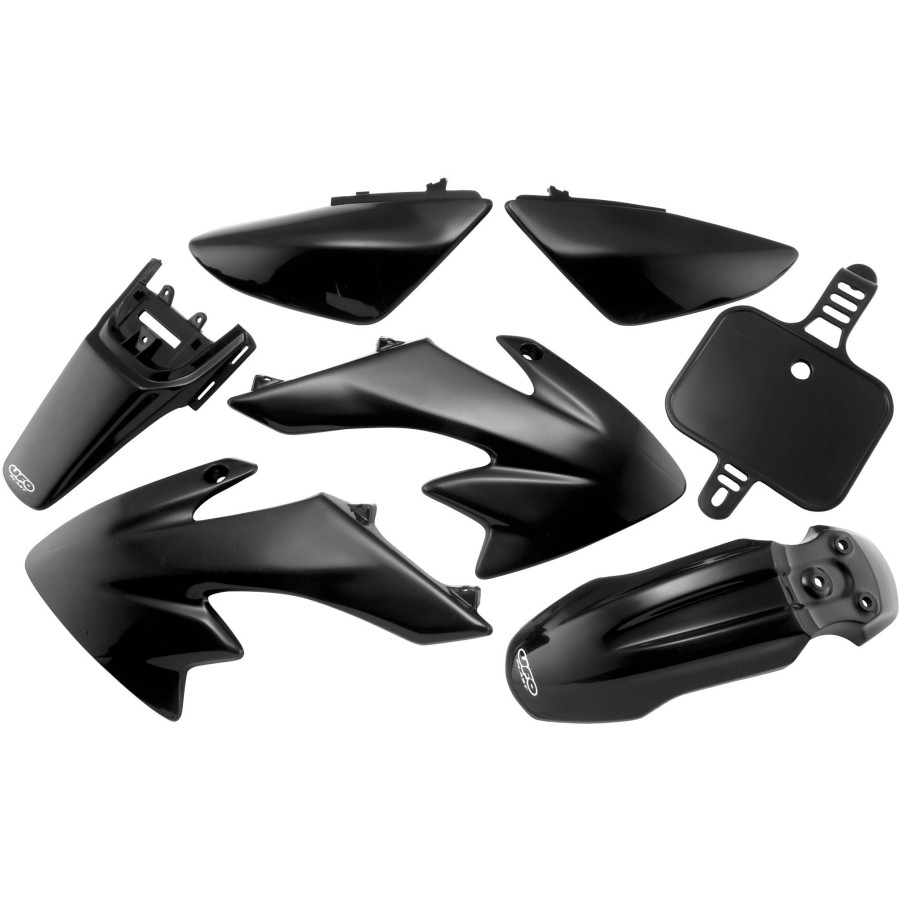 UFO UFO CRF50 Plastic Kit - Black - $109.95 at Motosport