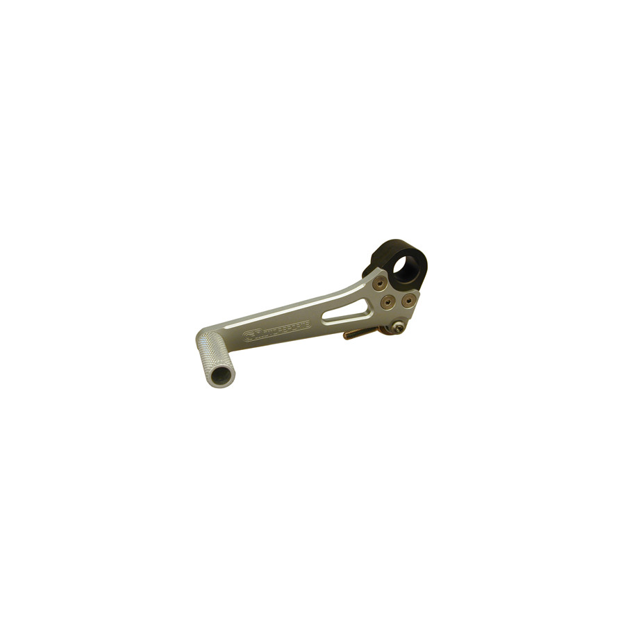 Woodcraft Shift Pedal Assembly - Silver, Standard/GP Shift - OEM Rearset Compatible