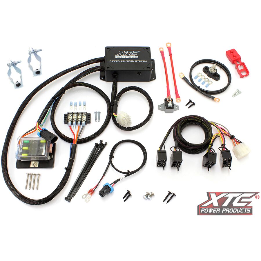 XTC Power Products 4 Switch Power Control System - Plug-N-Play 4 Switch System Without Switch