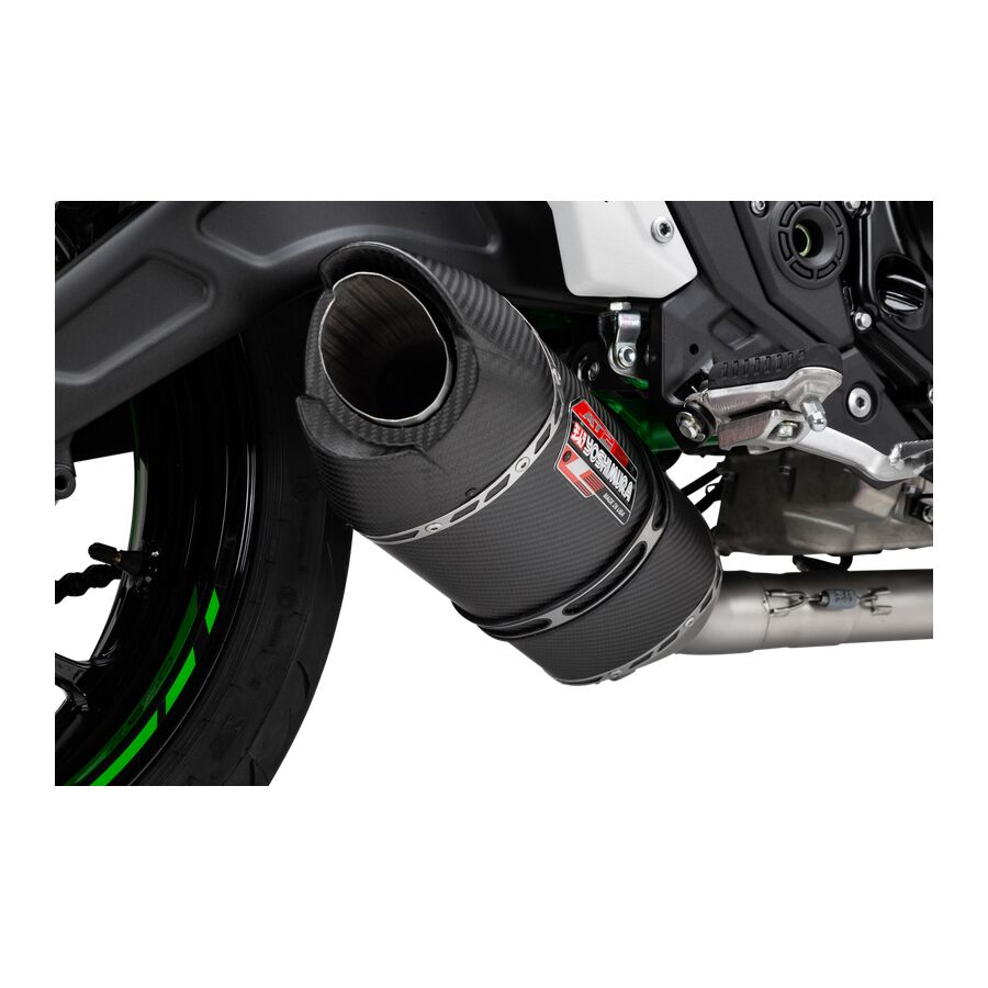 Yoshimura AT2 Full System Exhaust - Race / Stainless/Carbon/Carbon/Works
