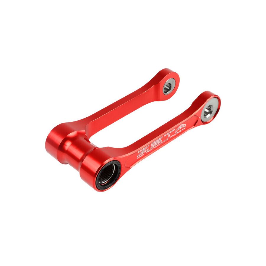 ZETA Adjustable Lowering Link - Red
