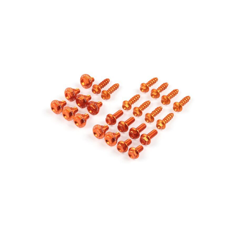 ZETA Aluminum Bolt Kit - Orange