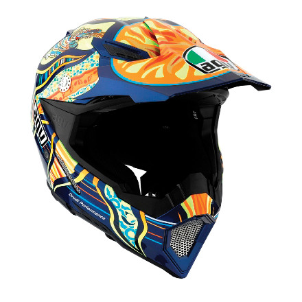 AGV AX-8 Replica VR 5 Continents Helmet [obs]
