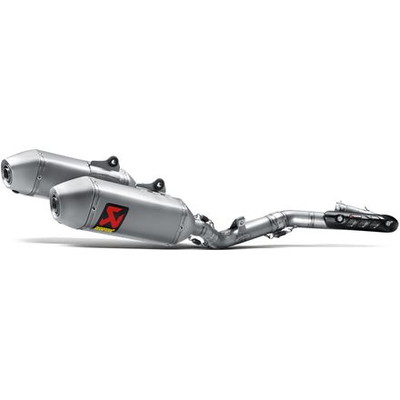 Akrapovic Evolution Standard Titanium Full System Exhaust With Spark Arrestor Akrapovic Evolution Standard Titanium Full System Exhaust With Spark Arrestor