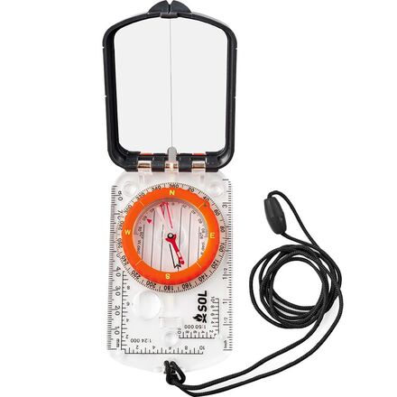 Adventure Ready Brands SOL Sighting Compass + Mirror