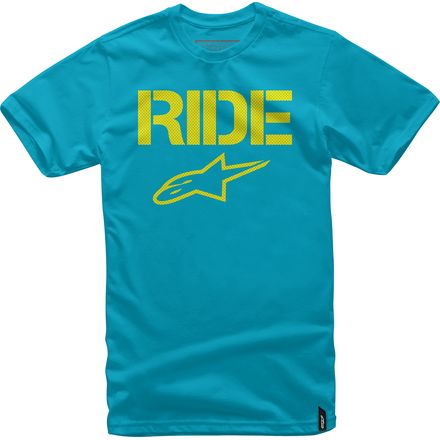Alpinestars Ride Mesh T-Shirt - Turquoise Alpinestars Ride Mesh T-Shirt - Turquoise