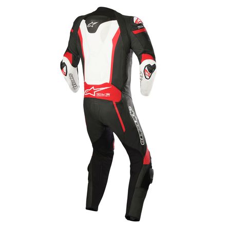 missile alpinestars suit tech air piece leather race compatible fluo motosport