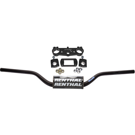 Applied R/S Triple Clamp Kit With Renthal Fat Bar Handlebar Combo