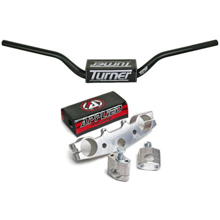Applied Works Top Clamp With Turner Oversized Handlebar Combo Applied Works Top Clamp With Turner Oversized Handlebar Combo