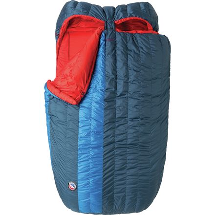 Big Agnes King Solomon Double Sleeping Bag: 15F Down