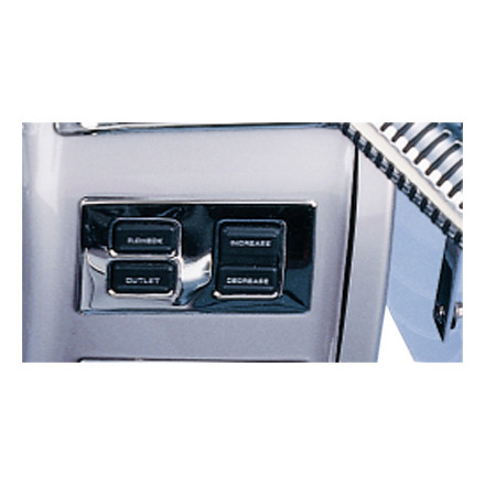 Show Chrome Air Pressure Control Panel Accent Show Chrome Air Pressure Control Panel Accent