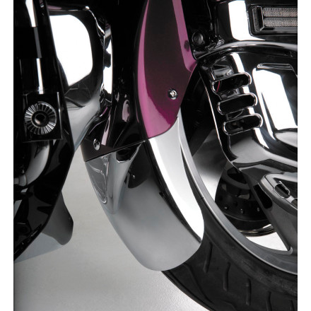 Show Chrome Tapered Front Fender Extension Show Chrome Tapered Front Fender Extension