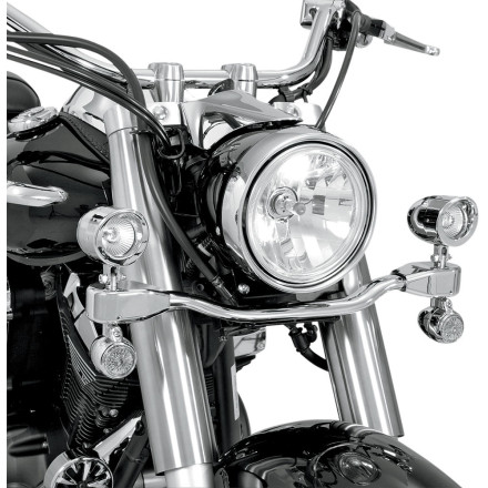 Show Chrome Mini Driving Light Kit - Elliptical Show Chrome Mini Driving Light Kit - Elliptical