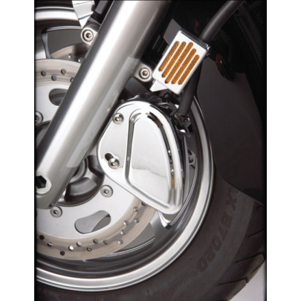 Show Chrome Accessories Front Right Caliper Cover - Stepped