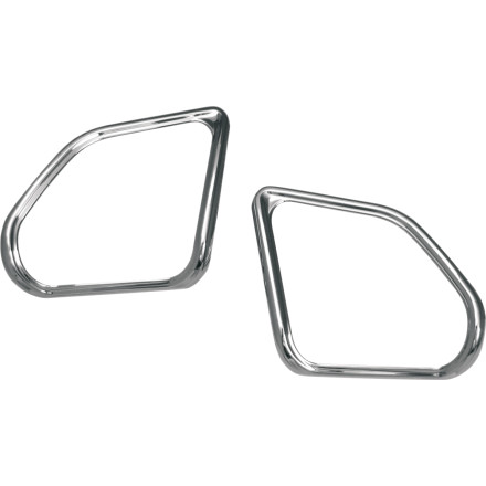 Show Chrome Contour Front Speaker Accent Show Chrome Contour Front Speaker Accent