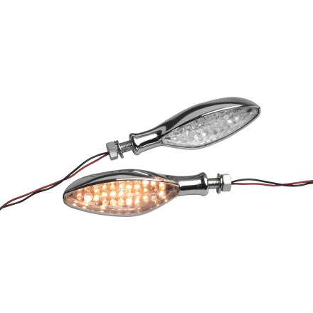 Show Chrome Large Eagle Eye LED Turn Signal Show Chrome Large Eagle Eye LED Turn Signal
