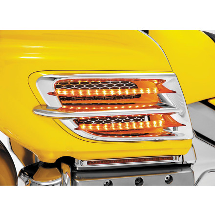 Show Chrome LED Side Fairing Accent Trim Show Chrome LED Side Fairing Accent Trim