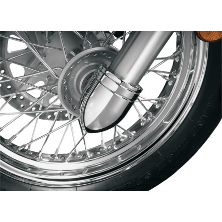 Show Chrome Accessories Bullet Fork Covers Show Chrome Accessories Bullet Fork Covers