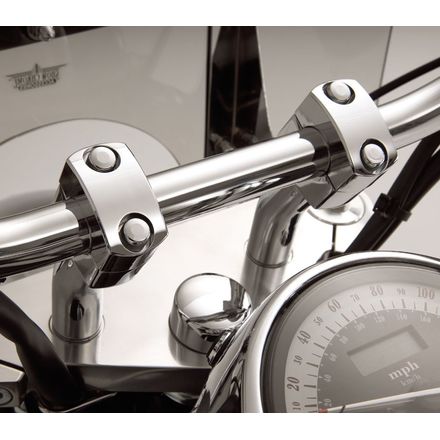 Show Chrome Tall Handlebar Risers Show Chrome Tall Handlebar Risers