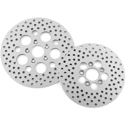 Biker's Choice Mirror Finish Vented Brake Rotor - Rear Biker's Choice Mirror Finish Vented Brake Rotor - Rear