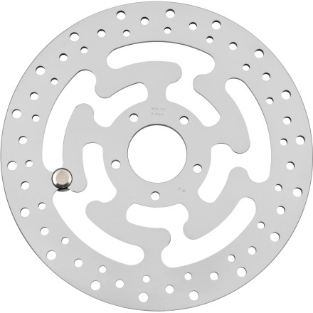 Biker's Choice OEM Style Mirror Brake Rotor - Rear