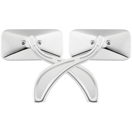 Biker's Choice Square Twister Mirrors Biker's Choice Square Twister Mirrors