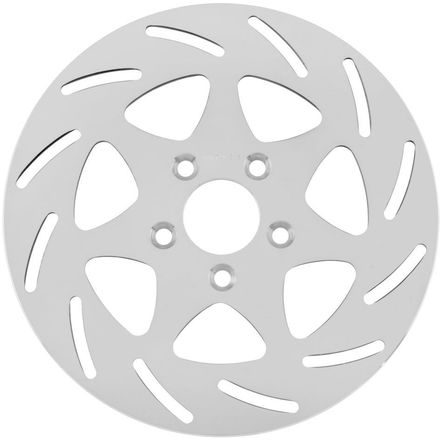 Biker's Choice Mirror Polished Brake Rotor - Front
