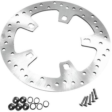 Biker's Choice Drilled Front Brake Rotors