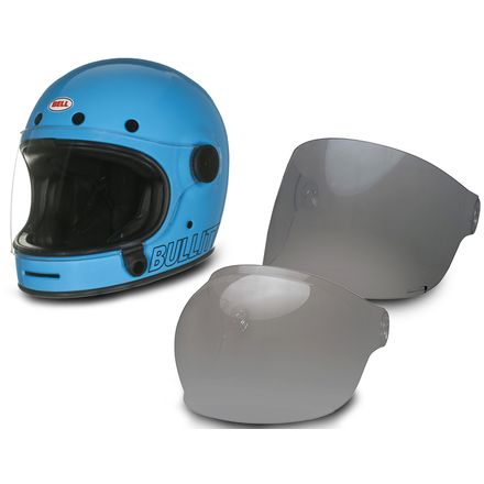 Bell Bullitt Helmet With FREE Shield - Retro
