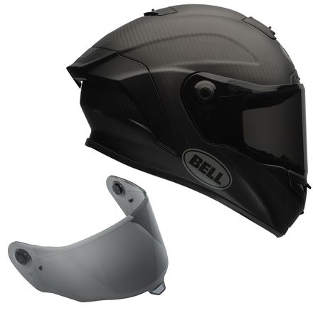 Bell Race Star Helmet With FREE Shield - Solid