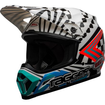 Bell MX-9 Helmet With MIPS - Tagger Check Me Out