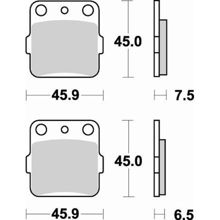 Braking CM46 Race Compound Brake Pads