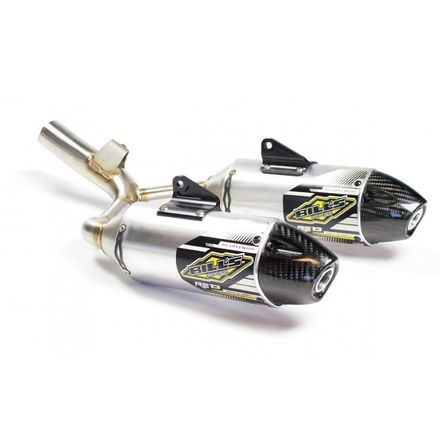 Bill's Pipes RE 13 Series 2 Meter Max Systems Slip-On Exhaust - Dual Bill's Pipes RE 13 Series 2 Meter Max Systems Slip-On Exhaust - Dual