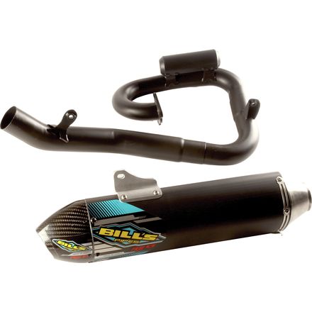 Bill's Pipes RE 13 Series Black Out Complete Exhaust With Stainless Heade Bill's Pipes RE 13 Series Black Out Complete Exhaust With Stainless Heade