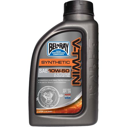 Bel-ray V-Twin Synthetic 4-Stroke Engine Oil Bel-ray V-Twin Synthetic 4-Stroke Engine Oil