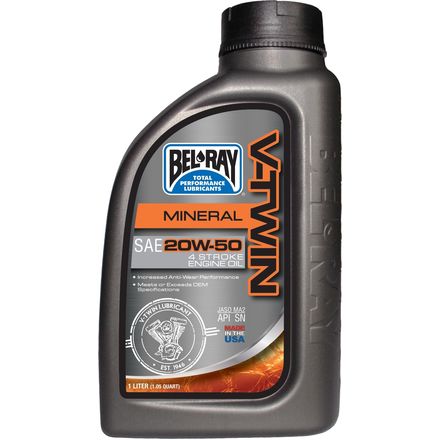Bel-ray V-Twin 4-Stroke Engine Oil Bel-ray V-Twin 4-Stroke Engine Oil