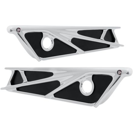 Battistinis ZZZ Wire Frame Saddlebag Hinge Covers Battistinis ZZZ Wire Frame Saddlebag Hinge Covers