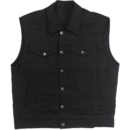 Biltwell ZZZ Prime Cut Collared Vest Biltwell ZZZ Prime Cut Collared Vest