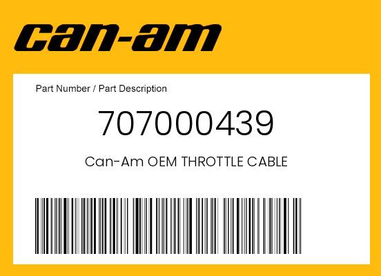 THROTTLE CABLE undefined