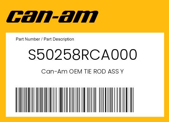 0 OEM Part S50258RCA000