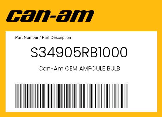 0 OEM Part S34905RB1000