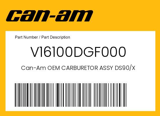 0 OEM Part V16100DGF000
