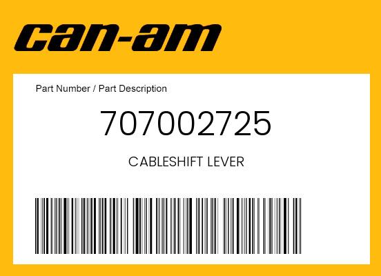 Can-Am OEM Shift Lever Cable 2017-2025 Defender & Defender MAX - 707002725 undefined