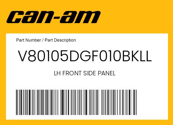 0 OEM Part V80105DGF010BKLL